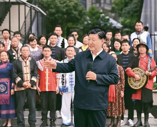 ​习近平：铸牢中华民族共同体意识 推进新时代党的民族工作高质量发展