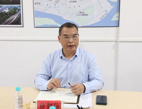 【强产业 优环境】区委主要领导现场办公推进重点项目征迁