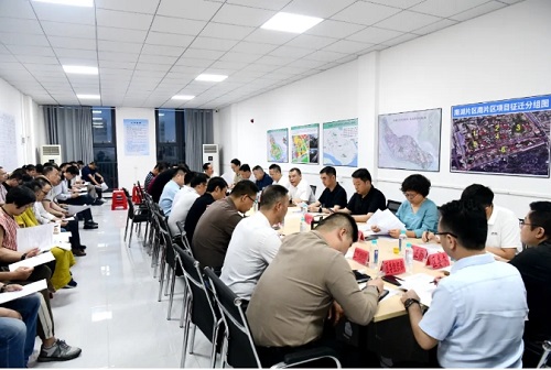 【强产业 优环境】区委主要领导现场办公推进重点项目征迁