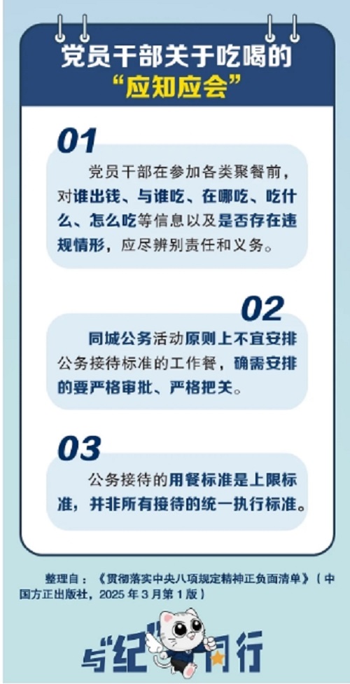 【学习教育进行时】哪些“吃喝”算违规？11条标准来了！